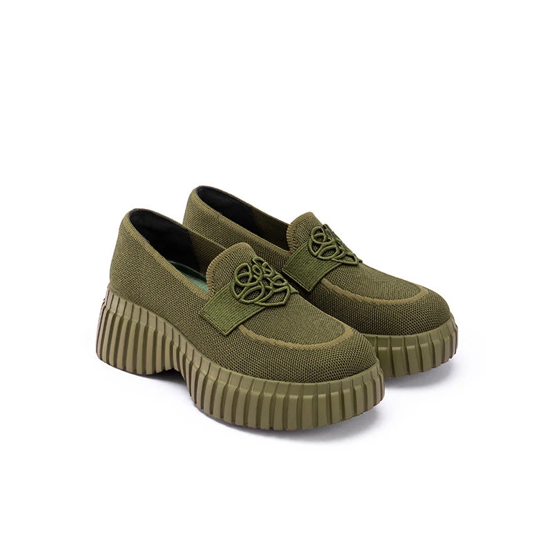 Gentleman Slip On Soft Sole Platform Loafers