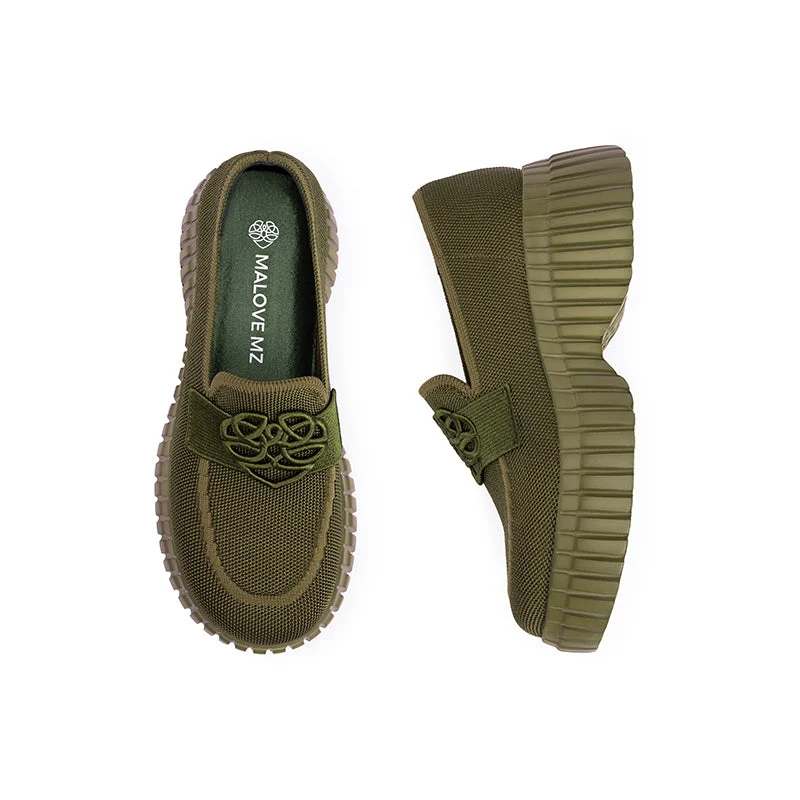 Gentleman Slip On Soft Sole Platform Loafers