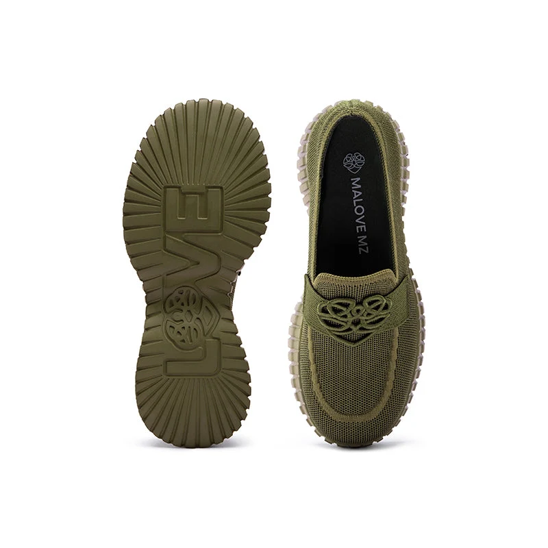 Gentleman Slip On Soft Sole Platform Loafers