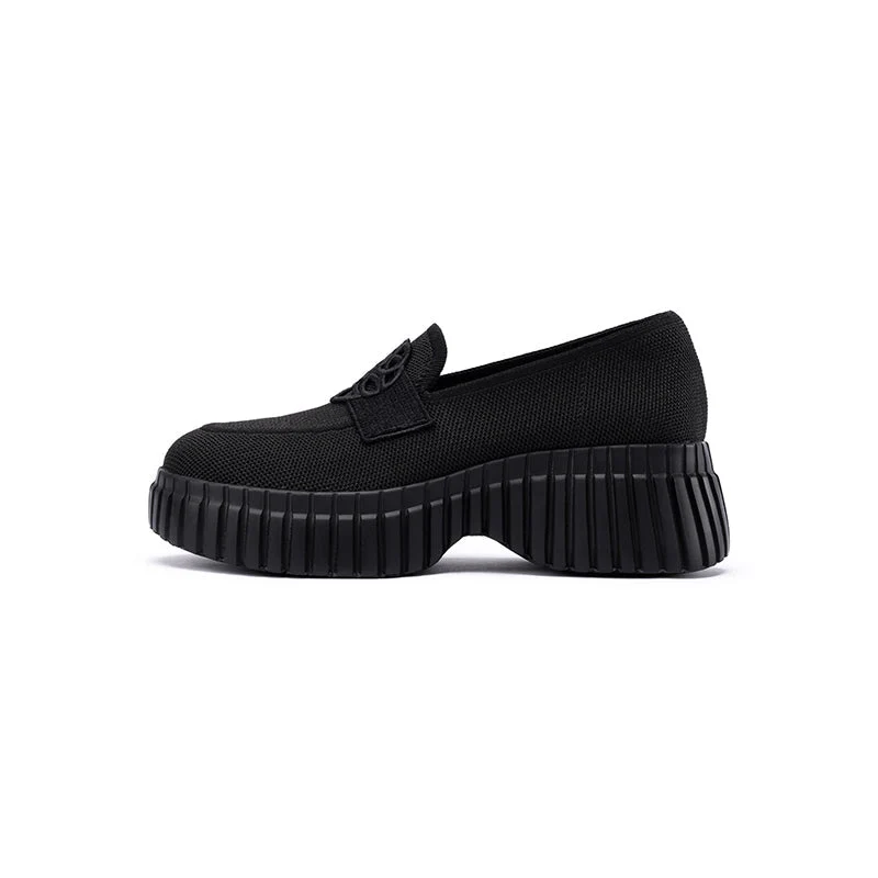 Gentleman Slip On Soft Sole Platform Loafers