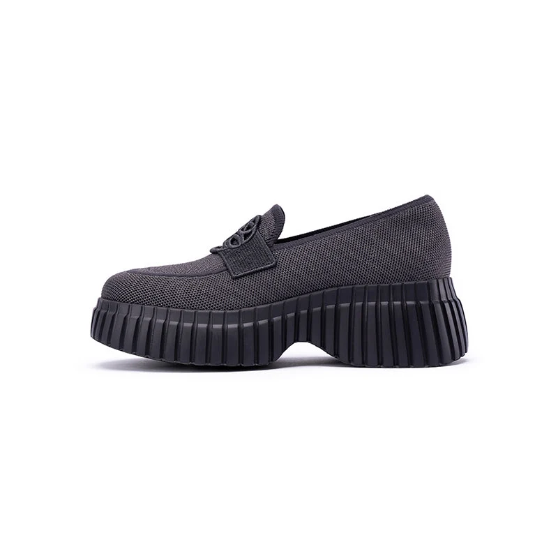 Gentleman Slip On Soft Sole Platform Loafers