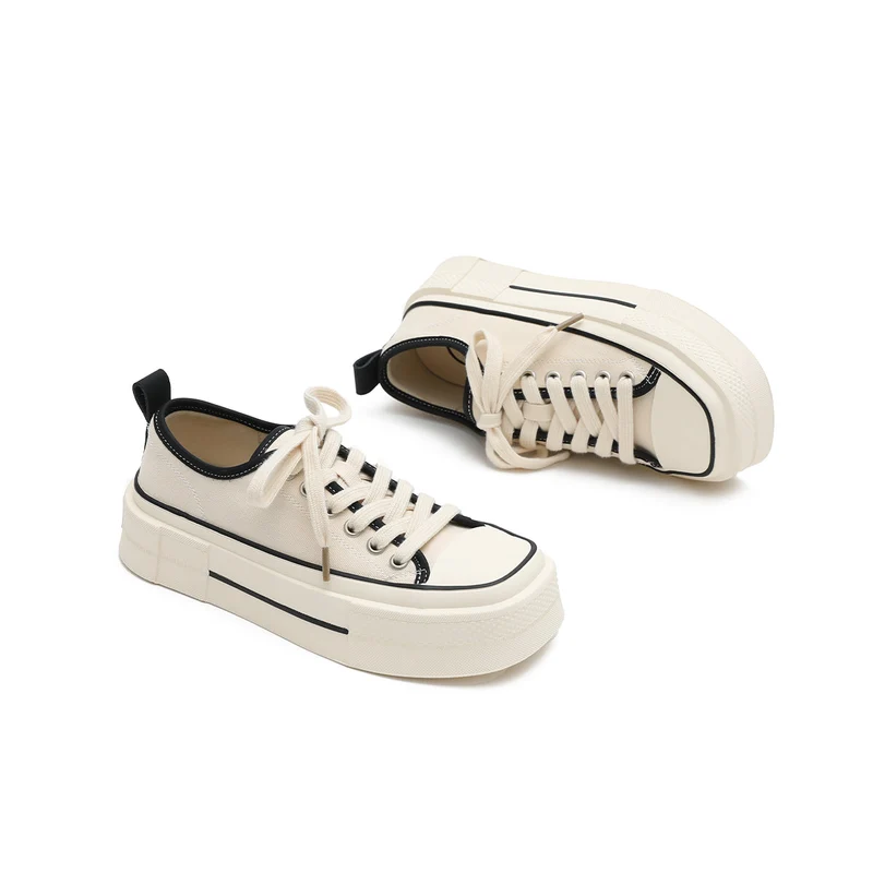 Low-Top Casual Flat Canvas Shoes