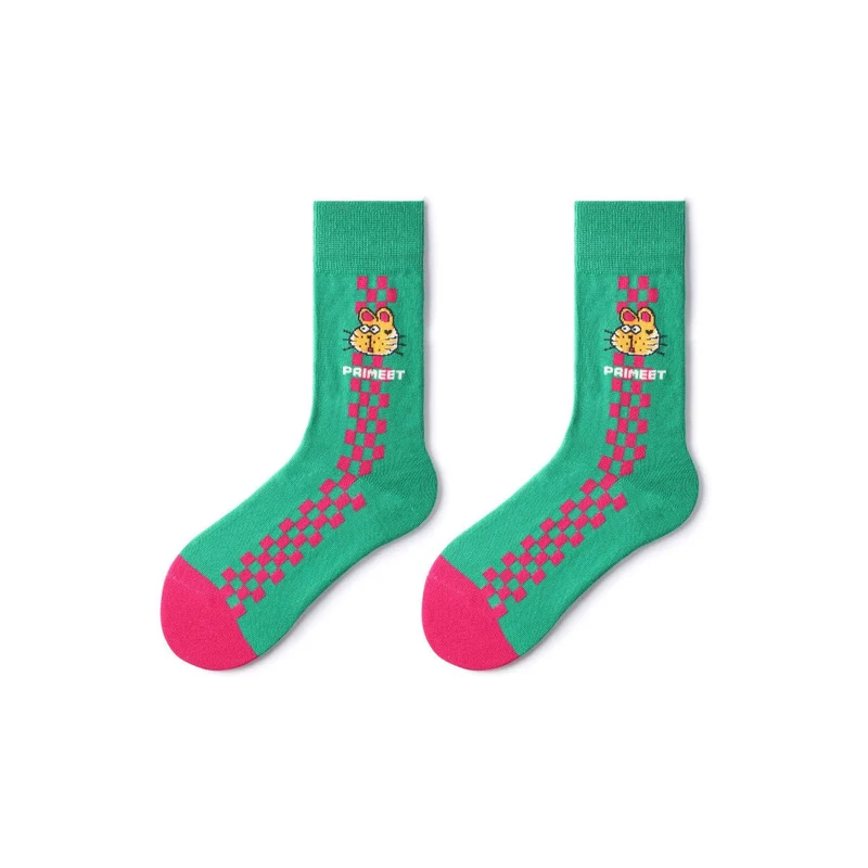 Cheeky Pet All-season Women 5pcs Crew Socks Set