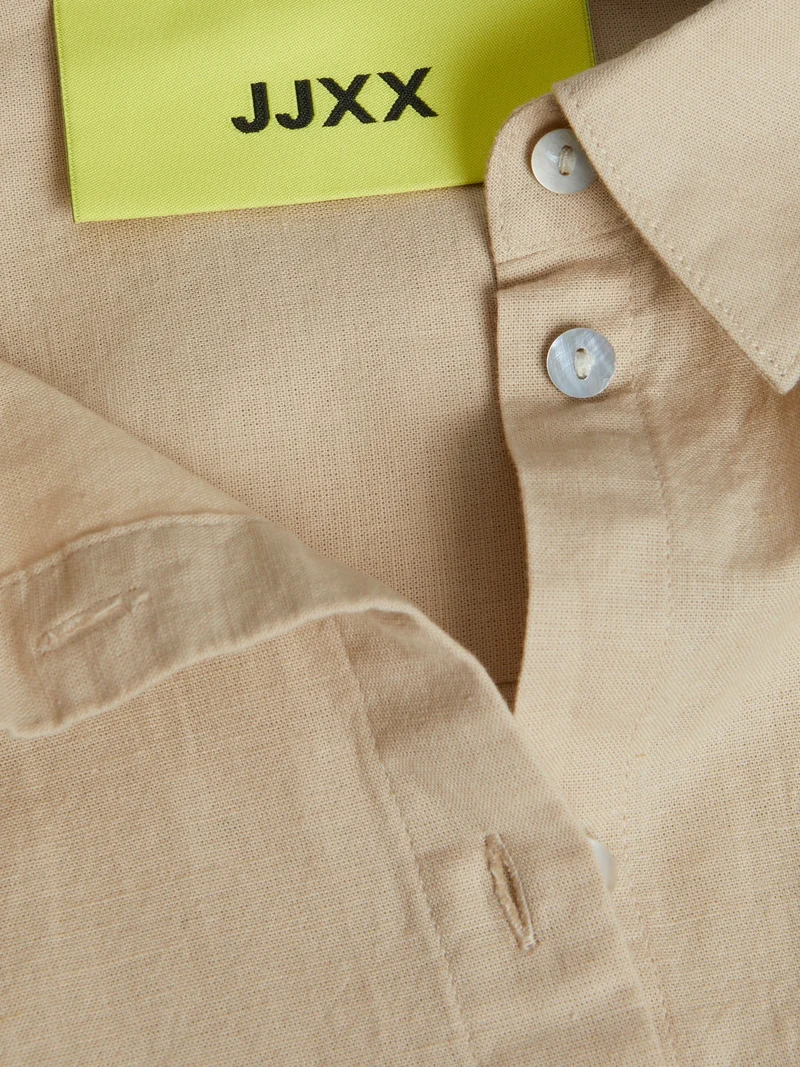 JAMIE LS LINEN BLEND SHIRT