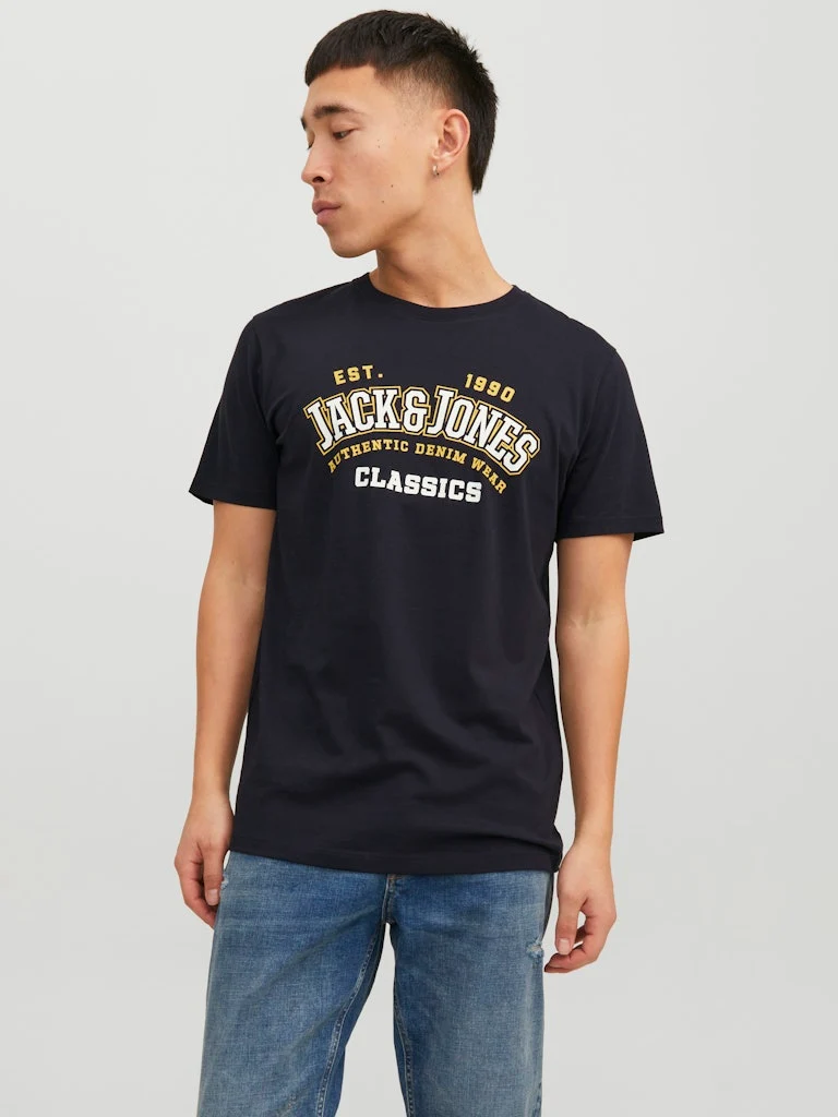 LOGO TEE SS O-NECK 2 COL