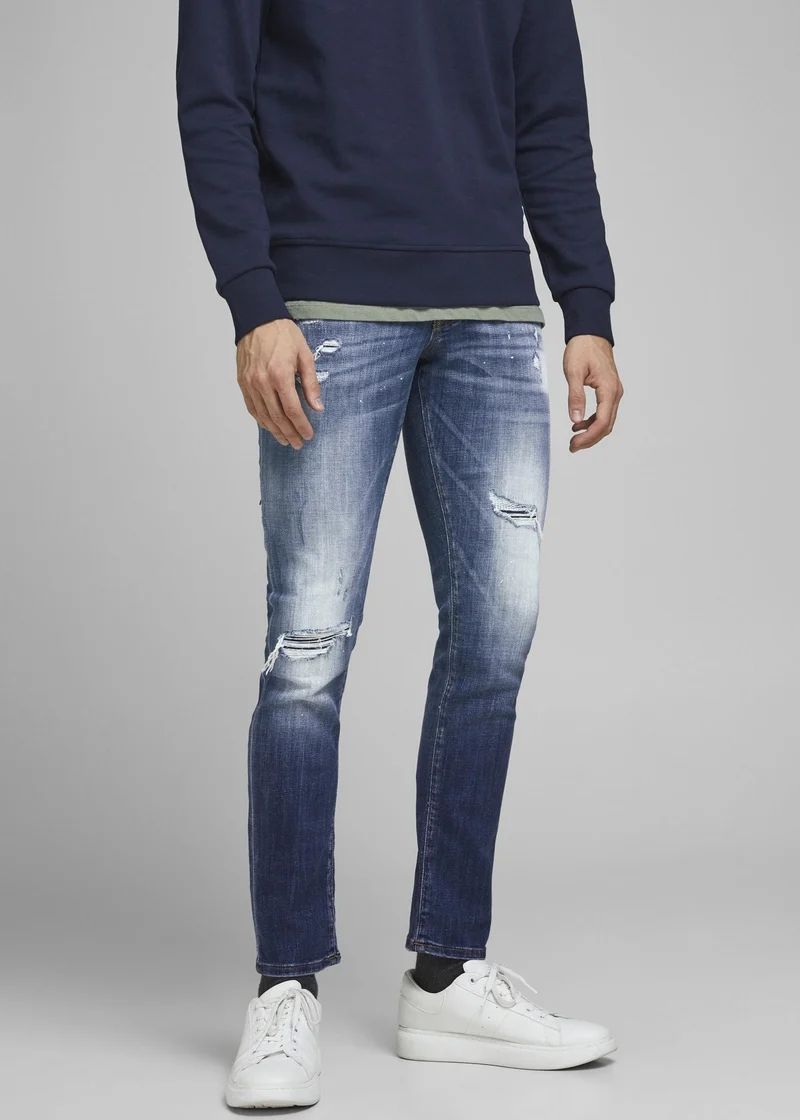 GLENN FOX GE 740 RIPPED JEANS