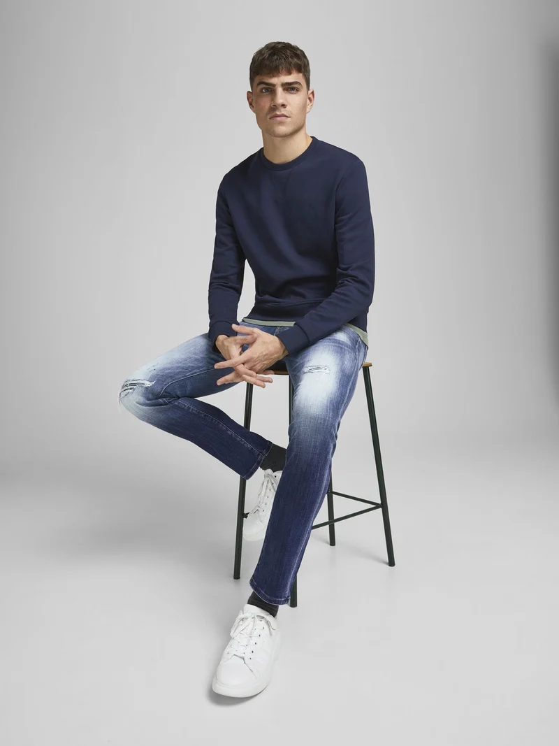 GLENN FOX GE 740 RIPPED JEANS