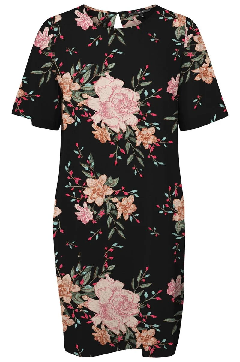 SIMPLY EASY VISC 2/4 SHORT DRESS