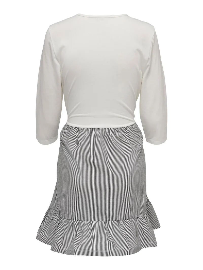 GABRIELLA 3/4 MIX DRESS