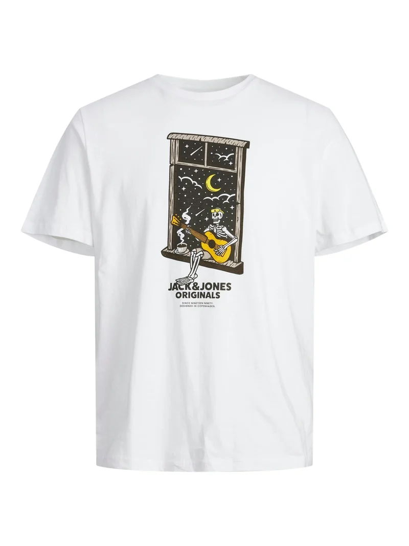 AFTERLIFE TEE SS CREW NECK - SKULL PRINT