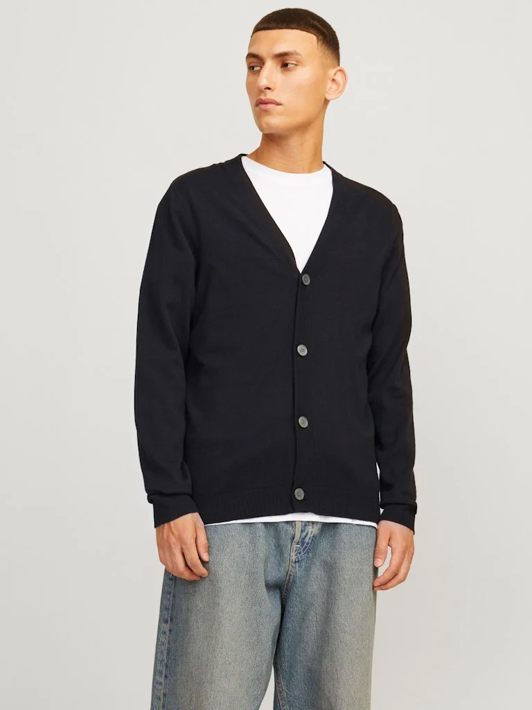EMIL KNIT BUTTON CARDIGAN