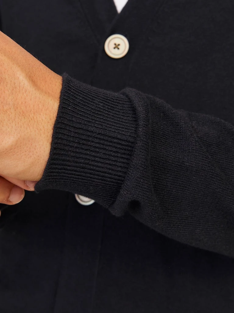 EMIL KNIT BUTTON CARDIGAN